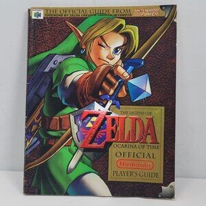 The Legend Of Zelda Ocarina Of Time Official Nintendo Players Guide Vintage 1998